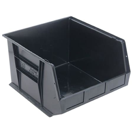 QUS270 Plastic Stacking Bin, 16-1/2 X 18 X 11 Black